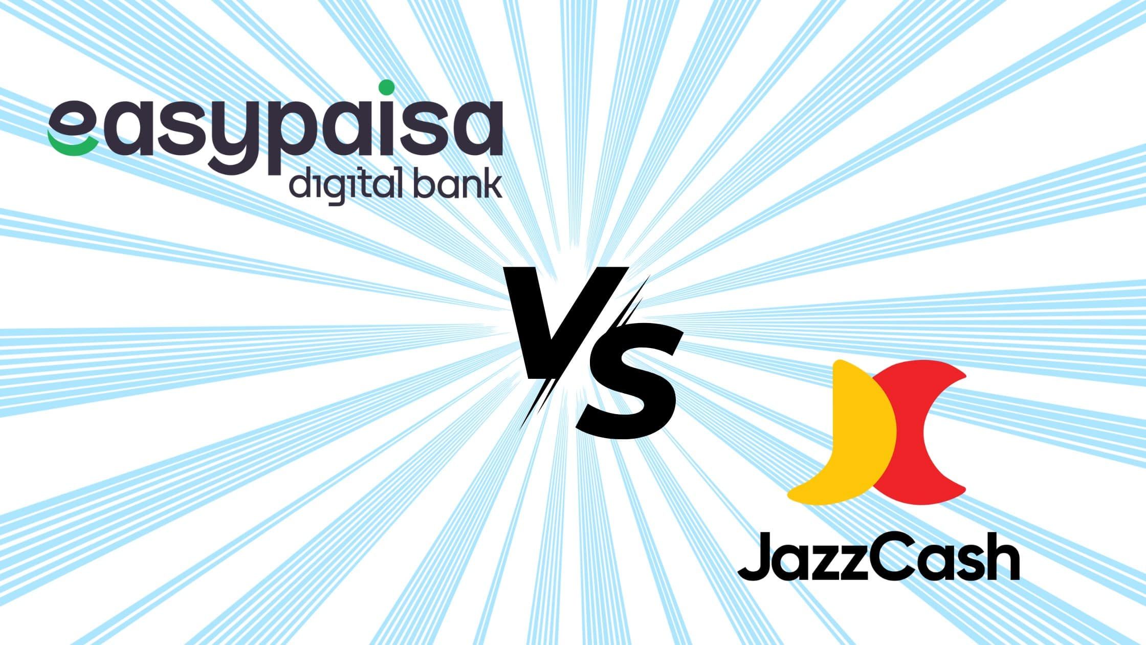 EasyPaisa vs JazzCash digital wallets comparison in Pakistan